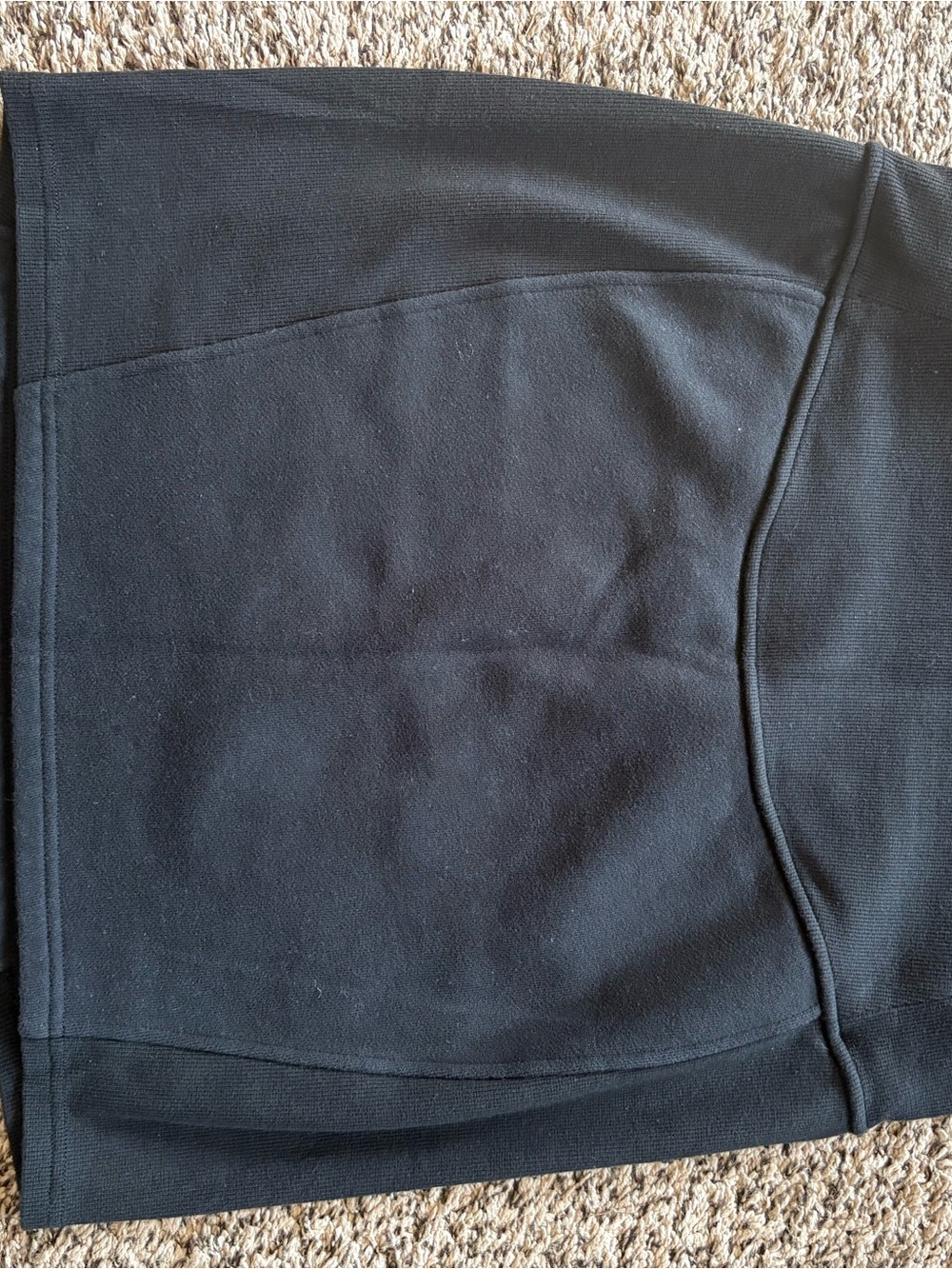 Women’s Lululemon Black Scuba mini skirt